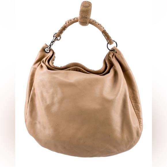 Jimmy Choo Tan Fringe Handbag With Matching Bangle - Picture 5 of 10